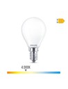 Philips Bombilla Led E14 6,5 W 806 Lm Luz Neutra 4000 K Equivalente 60 W Forma Esférica Ø 4,5 X 8 Cm