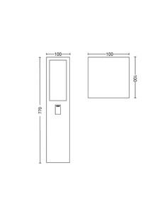 philips_hue_impress_led_lámpara_de_poste_para_exteriores_negro_ip44_inteligente_5.3w_8718696170519_oferta 2