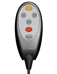 Medisana Shiatsu RBI - Respaldo de masaje, 30 W, color gris oscuro y beige 88912 kiwiku.com 2