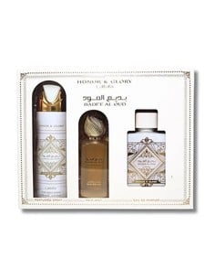 lattafa_badee_al_oud_honor_gift_set_100_ml_eau_de_parfum_con_desodorante_y_hair_mist_unisex_amber_spicy_6290362340010_oferta