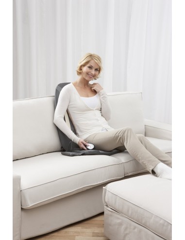 Medisana Shiatsu RBI - Respaldo de masaje, 30 W, color gris oscuro y beige 88912 kiwiku.com