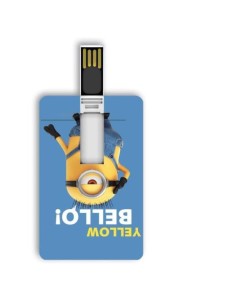 Memoria usb iconiccard 8gb - minion bello 17404 kiwiku.com