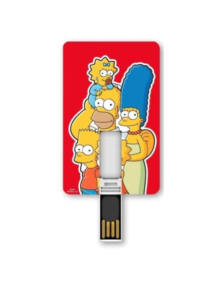Memoria usb iconiccard 8gb - simpsons family 17413 kiwiku.com