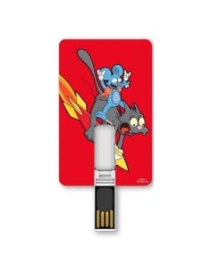 Memoria usb iconiccard 8gb - simpsons friends 17414 kiwiku.com