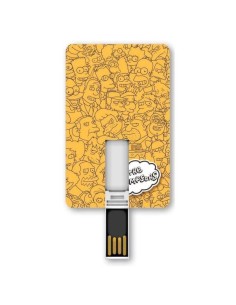 Memoria usb iconiccard 8gb - simpsons logo 17415 kiwiku.com