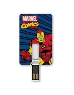 Memoria usb iconiccard 8gb - iron man 17419 kiwiku.com