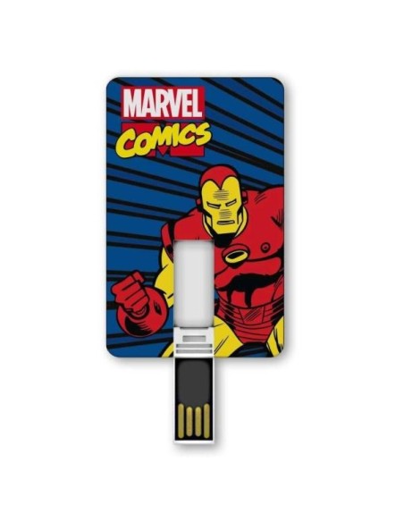 Memoria usb iconiccard 8gb - iron man 17419 kiwiku.com
