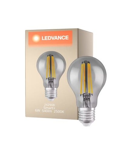 Compra Bombilla LED Ledvance Smart+ WiFi E27 Filament Classic en Kiwiku