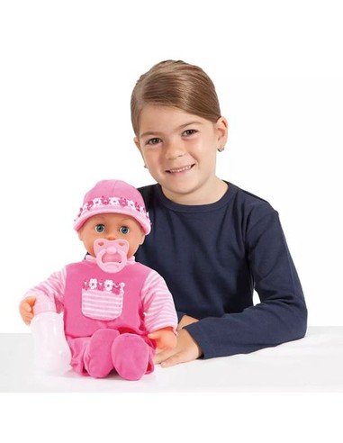 Compra Muñeca Bayer First Words Baby 38 Cm Rosa en Kiwiku