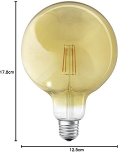 Compra LEDVANCE SMART+ Classic E27 G125 6W - Luz Cálida Extra - WiFi en Kiwiku