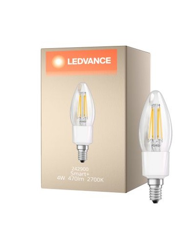 Compra LEDVANCE SMART+ Filament Candle 40W E14 WiFi en Kiwiku