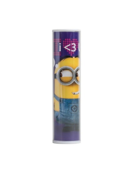 Bateria externa powerbank 2600 - minion love 17431 kiwiku.com
