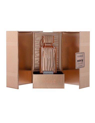 Hamidi Envy Rose Gold EDP Unisex 100 ml | Azafrán, Incienso, Musk | Kiwiku