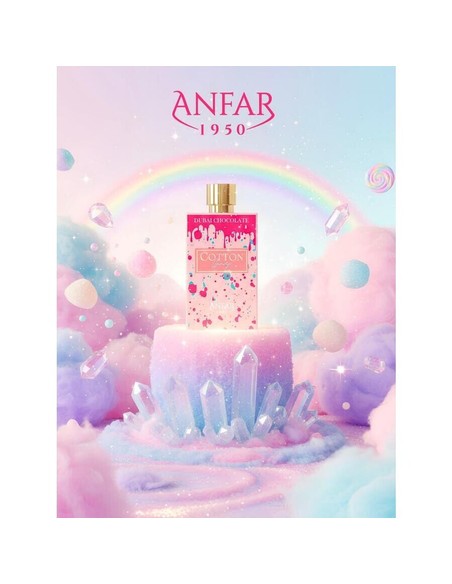 ANFAR 1950 Dubai Chocolate Cotton Candy Extrait de Parfum 80 ml | Kiwiku