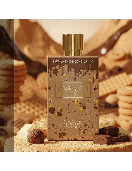 ANFAR Biscotti Truffle Extrait de Parfum 80 ml Unisex | Fragancia Gourmand Amber Vanilla Kiwiku