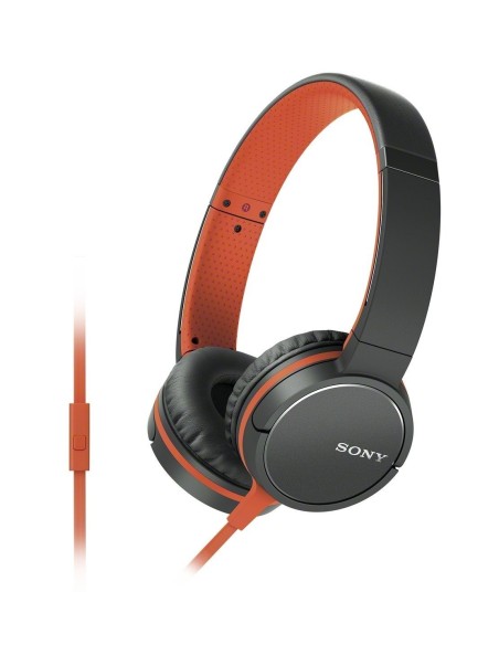 Sony MDR-ZX660AP - Auriculares supraurales de diadema micrófono, control remoto integrado naranja MDRZX660APD.CE7 kiwiku.com