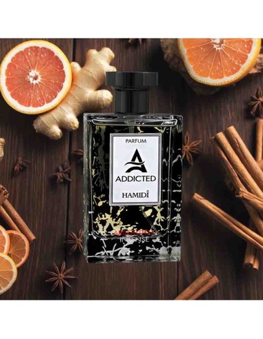 HAMIDI Addicted Absolutely Intense Parfum Homme 110 ml | Eau de Parfum Masculino Kiwiku