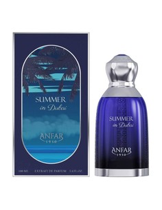Anfar 1950 Summer In Dubai Extrait de Parfum 100 Ml Unisex Fragancia Cítrica Aromática Fresca