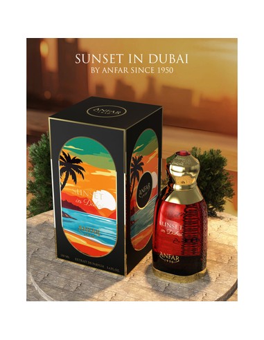 ANFAR 1950 Extrait de Parfum 100 ml | Fragancia Oriental Gourmand Unisex | Kiwiku