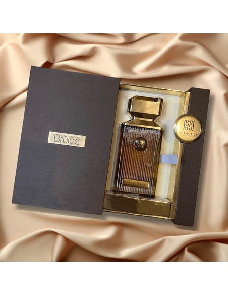 AHMED AL MAGHRIBI Brûlée EDP Unisex 100 ml | Perfume Gourmand Oriental Caramelo Vainilla | Kiwiku