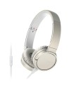 Sony mdr-zx660ap - auriculares supraurales de diadema micrófono, control remoto integrado blanco