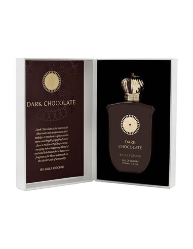 GULF ORCHID Dark Chocolate EDP Unisex 100 ml | Fragancia Gourmand Chocolate | Kiwiku