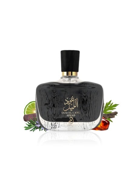 ARABIYAT Oud Al Layl Aswad Eau de Parfum Unisex 100 ml | Fragancia Oriental Amaderada con Oud | Kiwiku