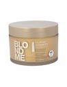 Schwarzkopf Blondme Blonde Wonders Golden Mascarilla Aclarante para Cabellos Rubios 450 Ml