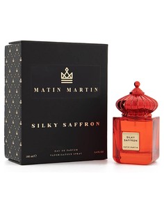 Matin Martin Silky Saffron Eau de Parfum Unisex 100 Ml Fragancia Árabiga Intensa y Duradera