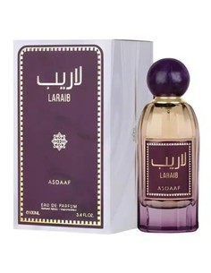 Asdaaf Laraib Edp Woman 100 Ml Perfume Árabe Floral para Mujer Con Notas de Violeta, Rosa y Vainilla