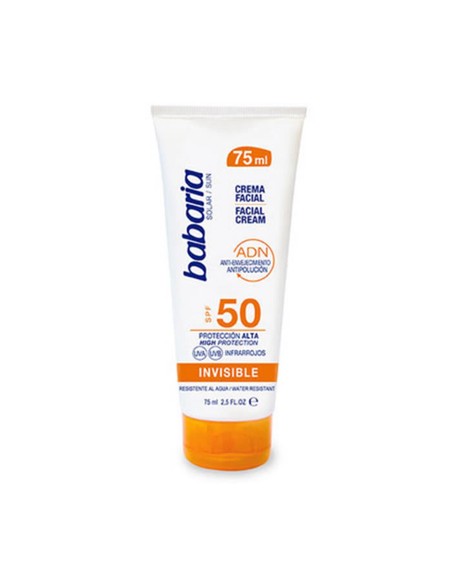 babaria_solar_crema_spf50_invisible_75_ml_protección_alta_solar_facial_8410412490047_oferta