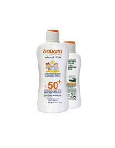 babaria_solar_infantil_spf50+_leche_lote_2_piezas_100_ml_protección_alta_niños_8410412705288_oferta