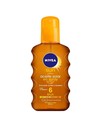 Nivea Sun Aceite Solar Con Zanahoria Spf6 200 Ml Protección Baja para Pieles Morenas