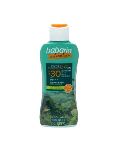 babaria_adventure_leche_solar_citronela_spf30_100_ml_protección_solar_con_repelente_natural_8410412519229_oferta