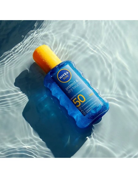 NIVEA SUN Protege amp Refresca Spray Solar Seco SPF50 200 ml | Kiwiku