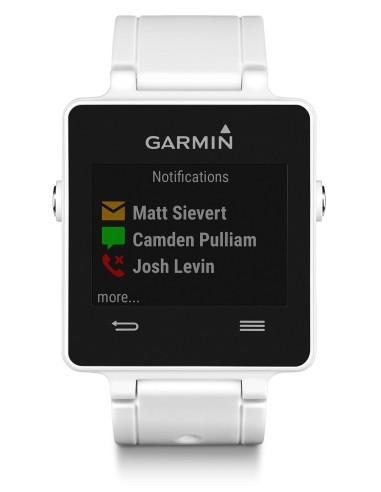 Garmin vívoactive - Smartwatch con GPS, color blanco 010-01297-01 kiwiku.com