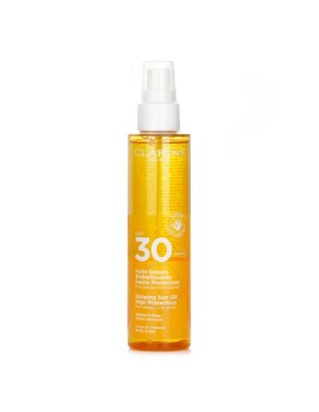 clarins_glowing_aceite_solar_spf30_150ml_vaporizador_3666057217357_oferta