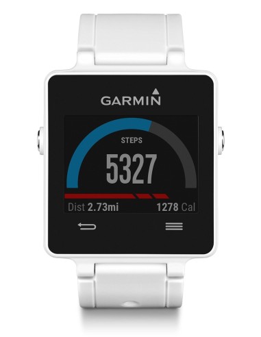 Garmin vívoactive - Smartwatch con GPS, color blanco 010-01297-01 kiwiku.com