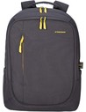 Tucano Mochila Bizip 17 Pulgadas Ecológica Negra Con Detalles Amarillo 32x47x16 Cm