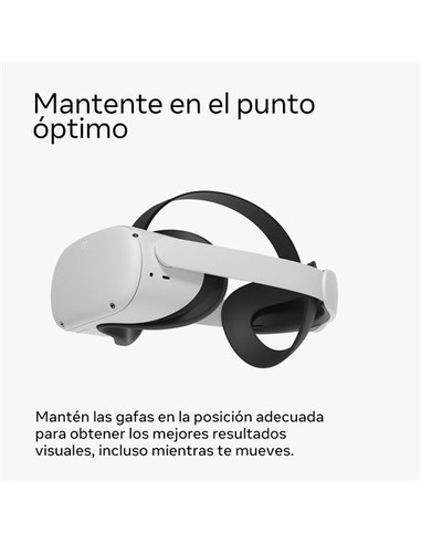 Facebook Quest 2 Elite Strap Correa Ajustable | Accesorio Oficial VR Meta Quest 2 | Kiwiku