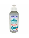 Agrado Gel de Manos Higienizante 300 Ml - Hidrogel Antibacterial sin Aclarado para Manos Limpias y Frescas