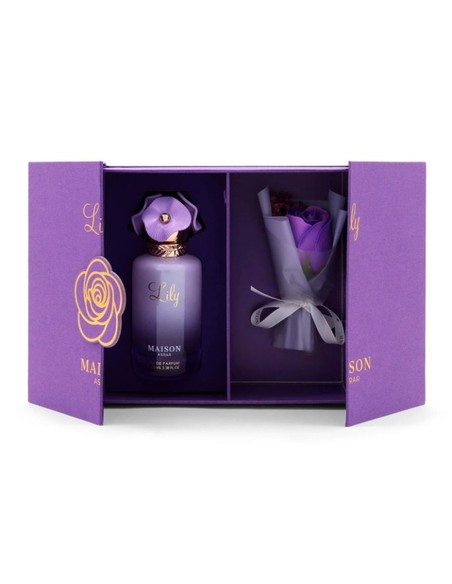 MAISON ASRAR Lily Unisex Eau de Parfum 100 ml | Floral Frutal | Kiwiku