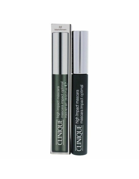 clinique_high_impact_mascara_#02_black/brown_8_g_-_máscara_de_pestañas_negro_marrón_alarga_volumiza_0020714192341_oferta