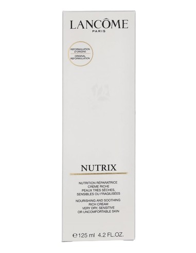 LANCOME Nutrix Renovación Crema Facial 125 ml - Hidratación y Reparación