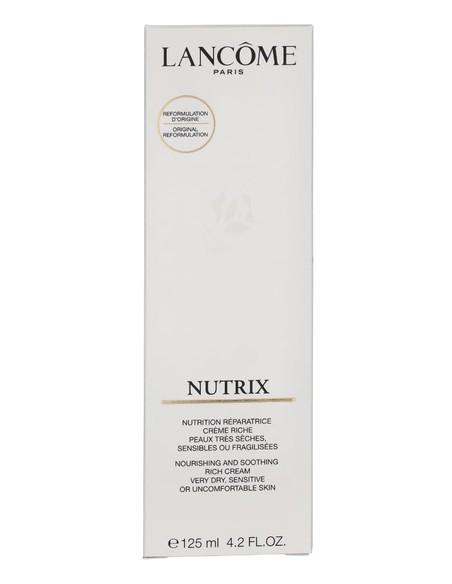 LANCOME Nutrix Renovación Crema Facial 125 ml - Hidratación y Reparación