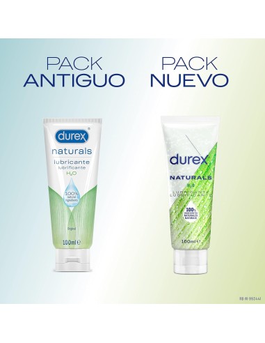 Durex Naturals Gel Lubricante 100% Natural 100 ml | KiwiKu - Lubricante Íntimo pH Fisiológico