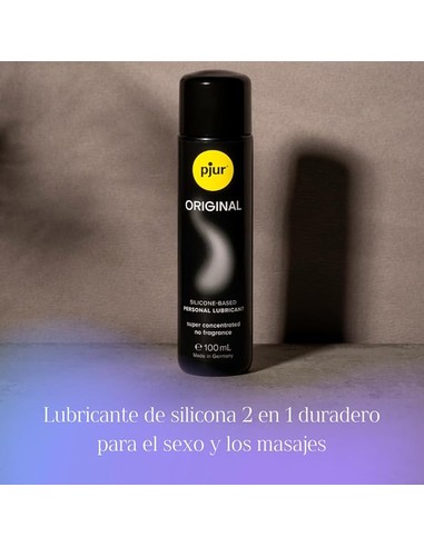 PJUR Pjur Original Lubricante Silicona 100 ml Larga Duración | Kiwiku