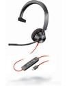 Poly Blackwire 3310 Usb-c Auricular Monoauricular Con Cable, Micrófono de Brazo, para Pc y Mac, Compatible Con Teams y Zoom