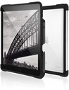 Stm Bags Dux Shell Cover para Ipad Pro 12.9 (2ª Generación) - Negro, Funda Protectora de Silicona Resistente A Golpes y Arañazos