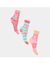 Sun City Iberica, Lda. Calcetines Peppa Pig Pack de 3 Talla 27/30